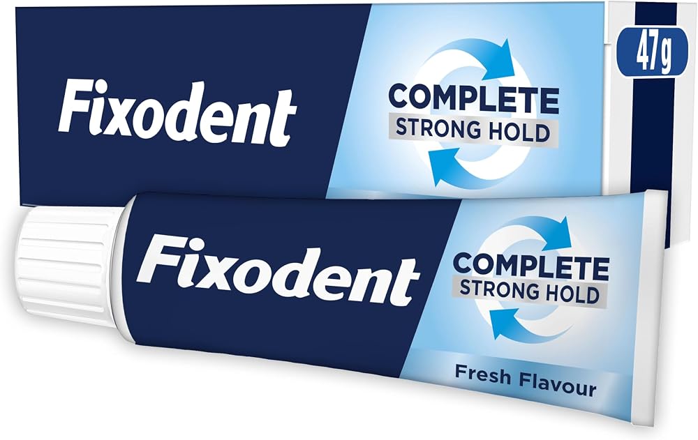 Fixodent Complete Denture Adhesive Fresh Flavor 47g