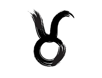Amazon Com Zodiac Taurus Sign Temporary Tattoo Cute Realistic