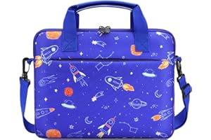 Dadanism Tablet Bag for Kids, 12.5 Inch Portable Tablet Sleeve Carrying Case with Handle & Shoulder Strap, Fits All-new Fire 