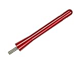 AntennaMastsRus - Made in USA - 4 Inch Red Aluminum