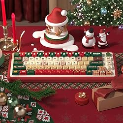 Christmas Theme keycaps 158 Key PBT keycaps MDA