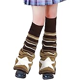 Junely Leg Warmers Kawaii Leg Warmer Cute Legwarmers for Women Japanese Socks Emo Goth Gyaru Accessories