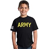 Kid's Army PT Style Shirt | U.S. Military Physical Training Infantry Child Boy Girl T-Shirt
