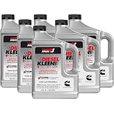 Power Service Diesel Kleen + Cetane Boost 64oz Bottle (6 Pack) - Universal Fit, Boosts Cetane Up to 6 Numbers, Cleans Injectors, 10.17536 Liters