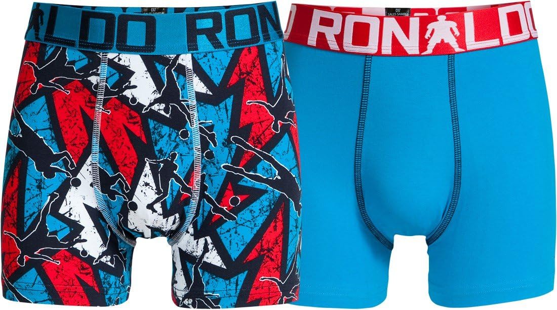 CR7 Cristiano Ronaldo Boys Boxershorts Boys 2-Pack (CR7-8400-5100-488-116/128)