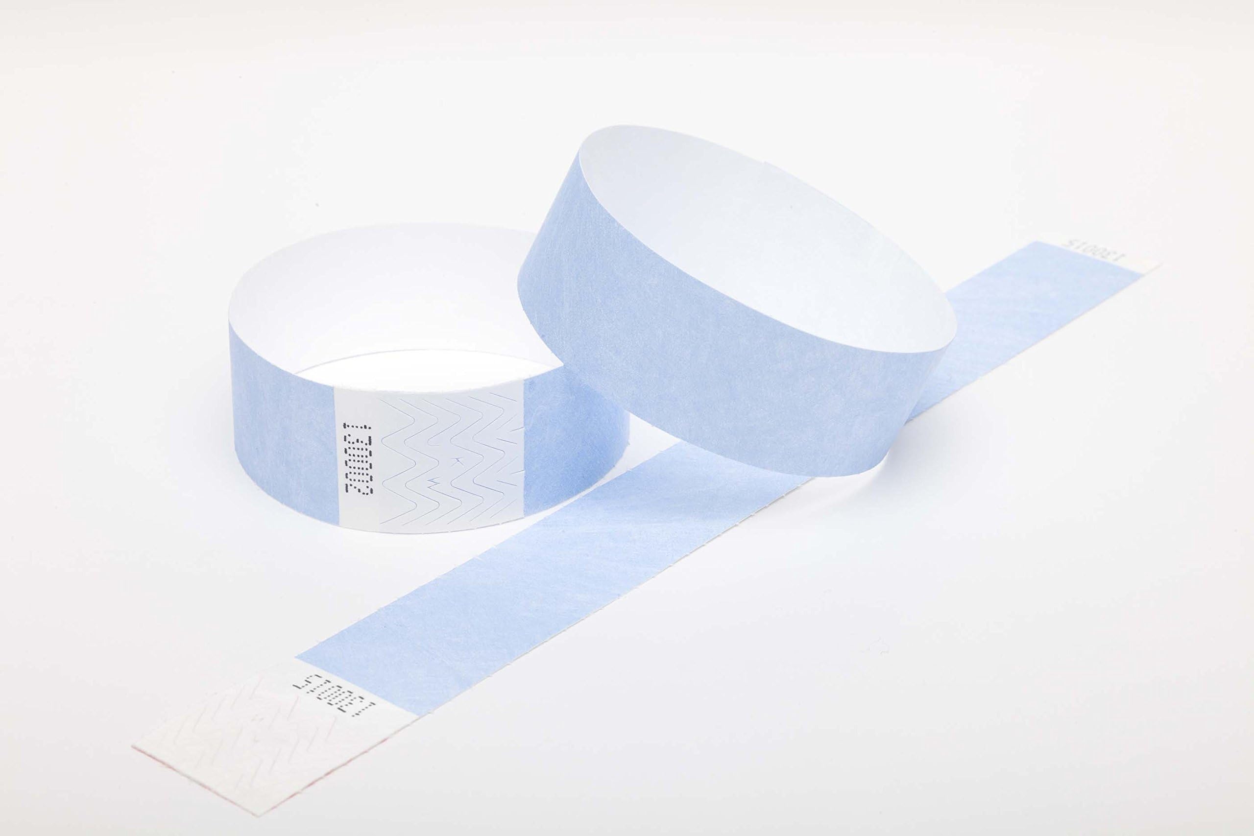 1000 Tyvek Wristbands (1" / 25mm) Suitable For Guest Events