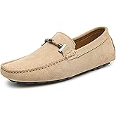 Go Tour Men's Penny Loafers Moccasin Driving Shoes Slip On Flats Boat Shoes
