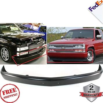 Car & Truck Bumpers & Parts Chrome Front Bumper w/ Impact Strip