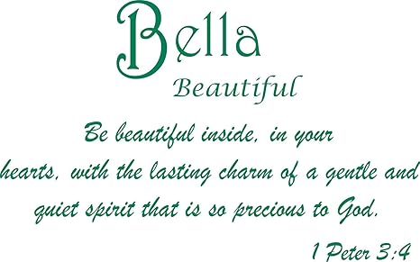 Amazon Co Jp 赤ちゃん名前壁デカール名ビニールデカールの意味を表示 Learn Theベビーガールズ名の意味名前 またはboys Getこの私の名前は何を意味デカール Bella V01 グリーン Declg00bellagv01gnwd ホーム キッチン