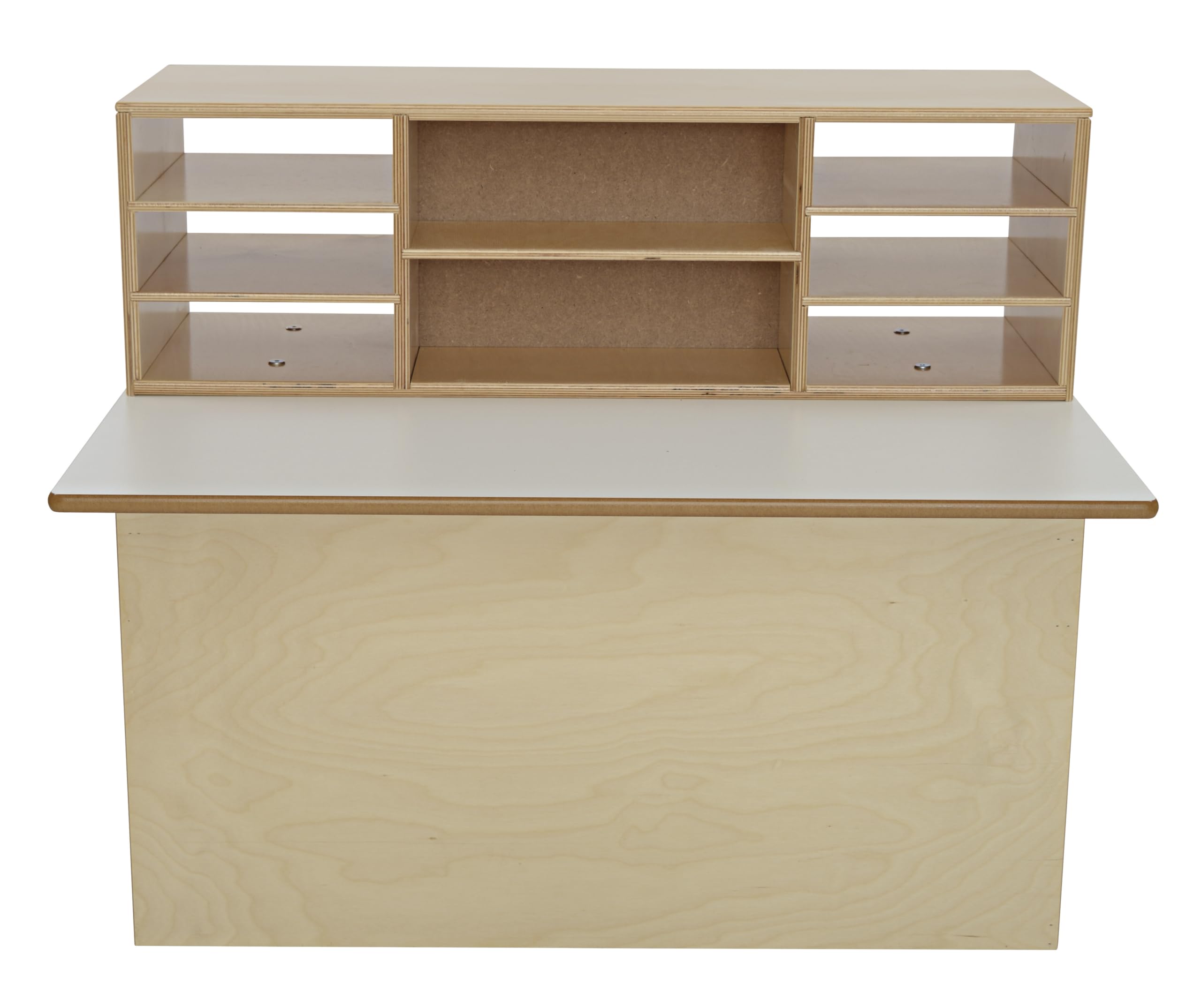 Photo 1 of Childcraft Double-Sided Junior Writing Center, for Four Students, 36-1/4 x 40-3/4 x 32-1/4 Inches