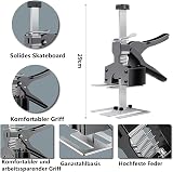 MEETOZ Labor Saving Arm Tool 2PC Hand Jack Lift Tile Locator Height Adjuster view 2