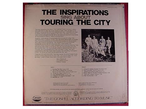 The Inspirations The Inspirations Sing About Touring The City Amazon Com Music The inspirations sing touring that city from their album a night of inspiration. more. the inspirations sing about touring the