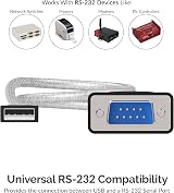 SABRENT USB to RS232 DB9 Cable SBT-USC1K Prolific PL2303 Chipset view 3