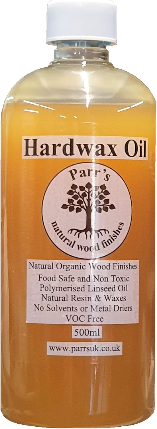 Hard Wax Oil- Parr's-for Wood & Furniture -Premium, Food Safe,Natural & Eco -Friendly-500ml -VOC Free and no toxins - Image 4