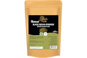 Pure Natural Black Heena Powder, Natural Hair Color, Kali Mehendi for Soft & Shinier Hair