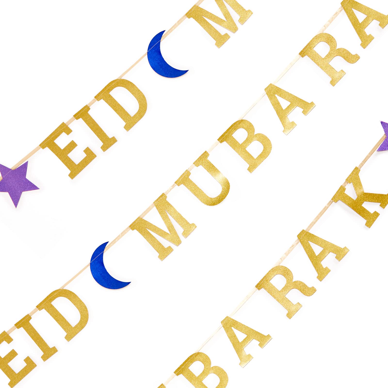 Amscan 9914171 Opulent Eid Letter Banner