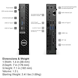 Dell OptiPlex 7020 7000 MFF Intel i5-12500T