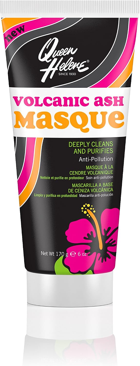Queen Helene Volcanic Ash Masque, 170 g, White, 170 g (Pack of 1)
