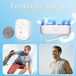 Mini MP3 Player with Bluetooth - 64GB MP3 with OTG