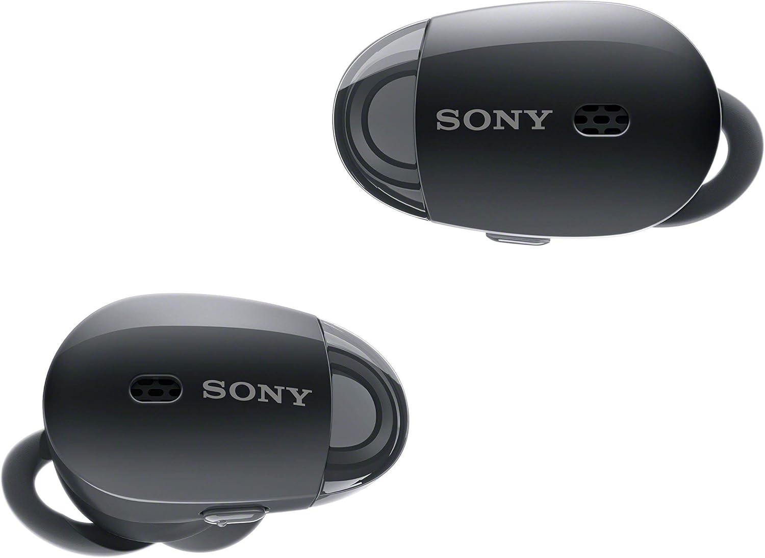 Sony WF1000X/BM1 Premium Noise Cancelling True Wireless Headphones - Black (WF1000X/B) (Renewed)