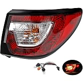 Rear Tail Light Fits Chevy Traverse 2013-2017 Halogen Passenger Right | Fits LS/LT/LTZ/Base/Premier. Reverse &amp; Turn Signal Brake Lamp with Bulbs. Replaces 84266020 &amp; 23301757. Waterproof, Dustproof