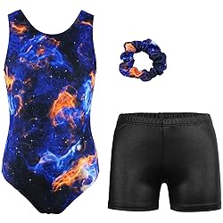 MODAFANS Leotards for Girls Gymnastics with Shorts