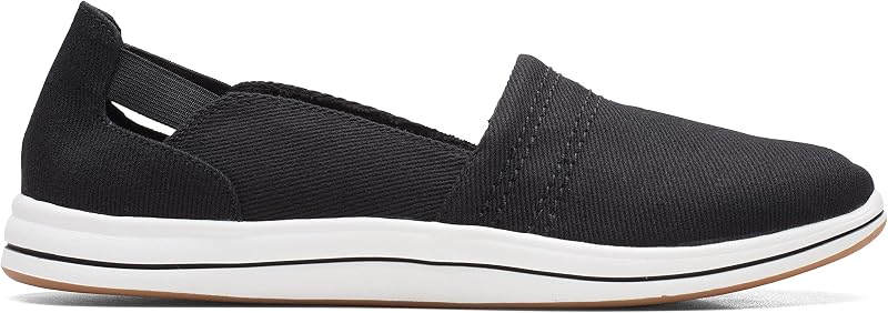 Breeze Step II - Mocassins Femininos, Pretos -, 9 Narrow