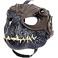 Mattel Jurassic World Track 'n Roar Dinosaur Mask with Tracking Light & Sound, Indoraptor Dino Role-Play Toy & Costume Accessory
