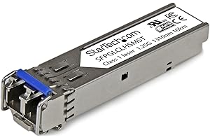StarTech.com Cisco GLC-LH-SM Compatible SFP Module - 1000BASE-LX/LH - 1GE Gigabit Ethernet SFP - LC 20km - 1310nm - Cisco IE3