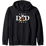 Disney Mickey Mouse Best Dad Ever Thumbs Up Father’s Day Zip Hoodie
