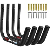 FitiRoker Kayak Storage Rack 120LB Wall Mounted Kayak Hook | EVA Padded Garage Storage Mount for Canoes, Paddle Boards, Ladders and Bikes Indoor Outdoor Organization