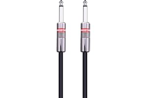 Monster Prolink Classic Speaker Cable - 3FT Straight to Straight Instrument Cable - 1/4-Inch Plugs - Guitar Cord w/Superior Signal Transfer, Noise Reduction, Duraflex Outer Jacket