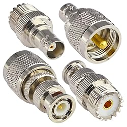 onelinkmore PL259 SO239 to BNC Adapter Kit Coaxial