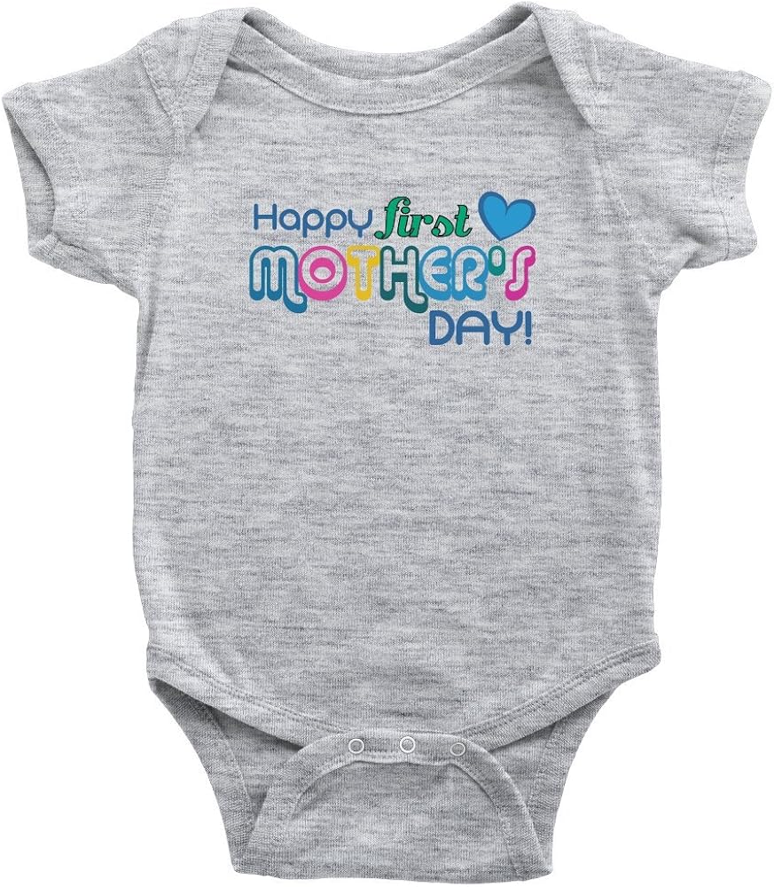 happy first mothers day onesie