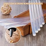 JelKen 7mm x 100mm Hot Glue Sticks 100pcs Resin EVA No Smell view 4