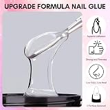 Makartt Nail Glue 3D Gel for Nail Art Press-Ons Long Lasting UV/LED Cure view 2