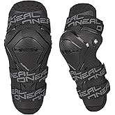 O'NEAL Mens Pump Gun MX Knee Guard Carbon Look(Black, One Size)