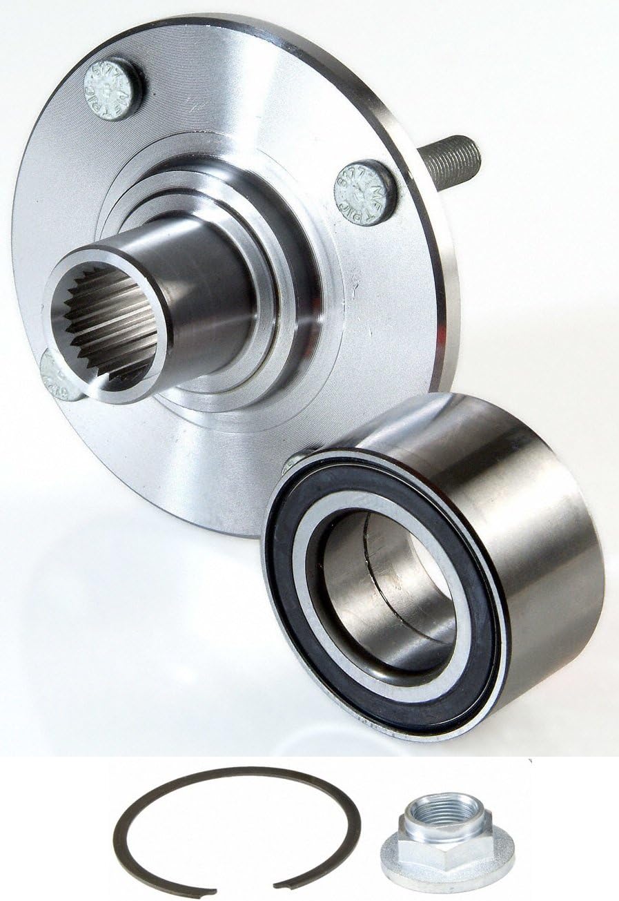 2006 For Ford Focus Front Wheel Bearing and Hub Assembly x 2 Note Kit