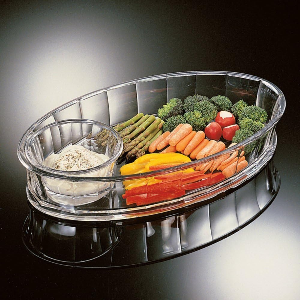 Grainware Grotto Chip & Dip Tray