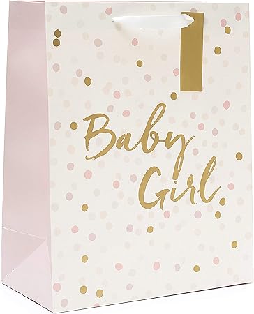 large baby girl gift bag