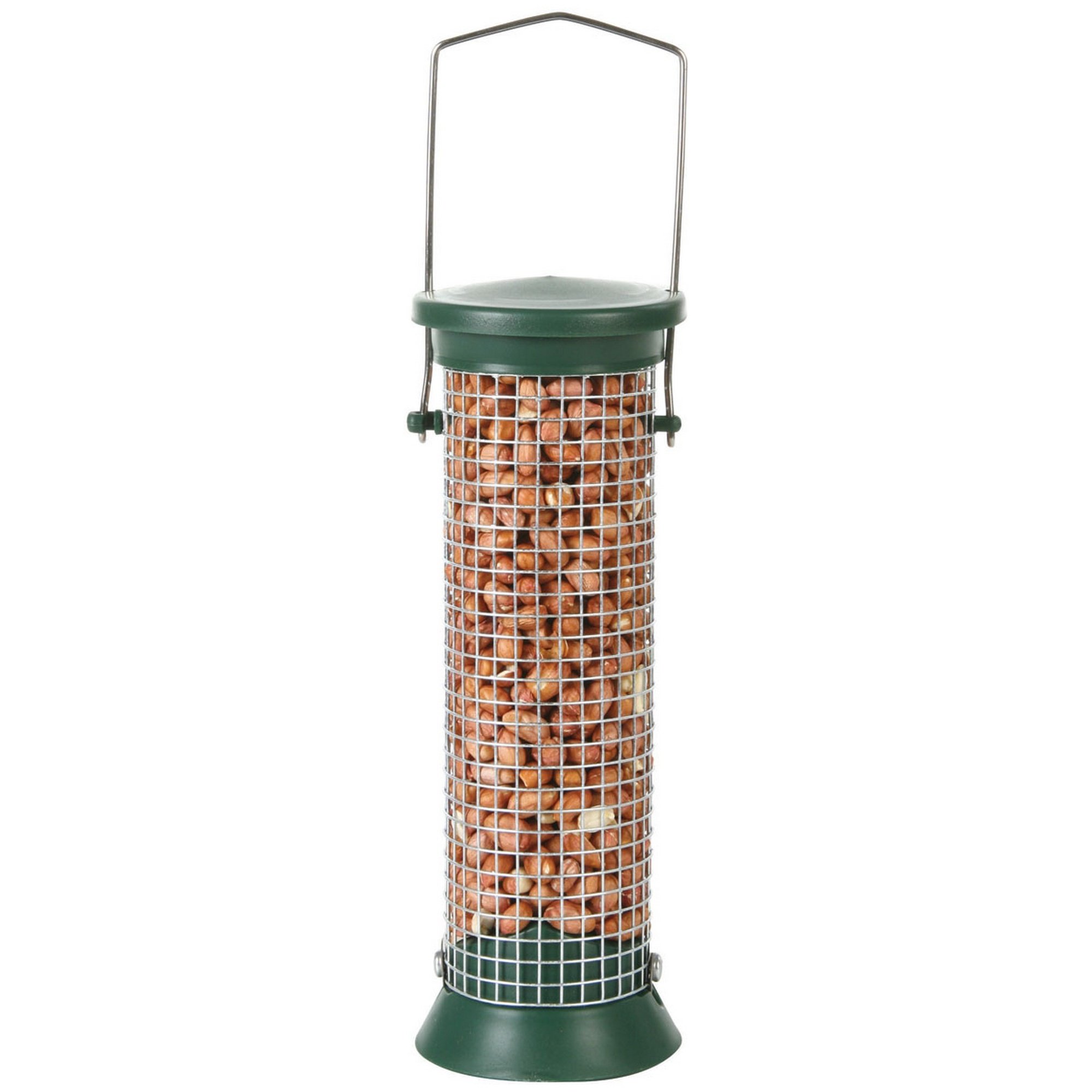 C J Wildlife Challenger Feeders - Medium Challenger Peanut Feeder Green X1