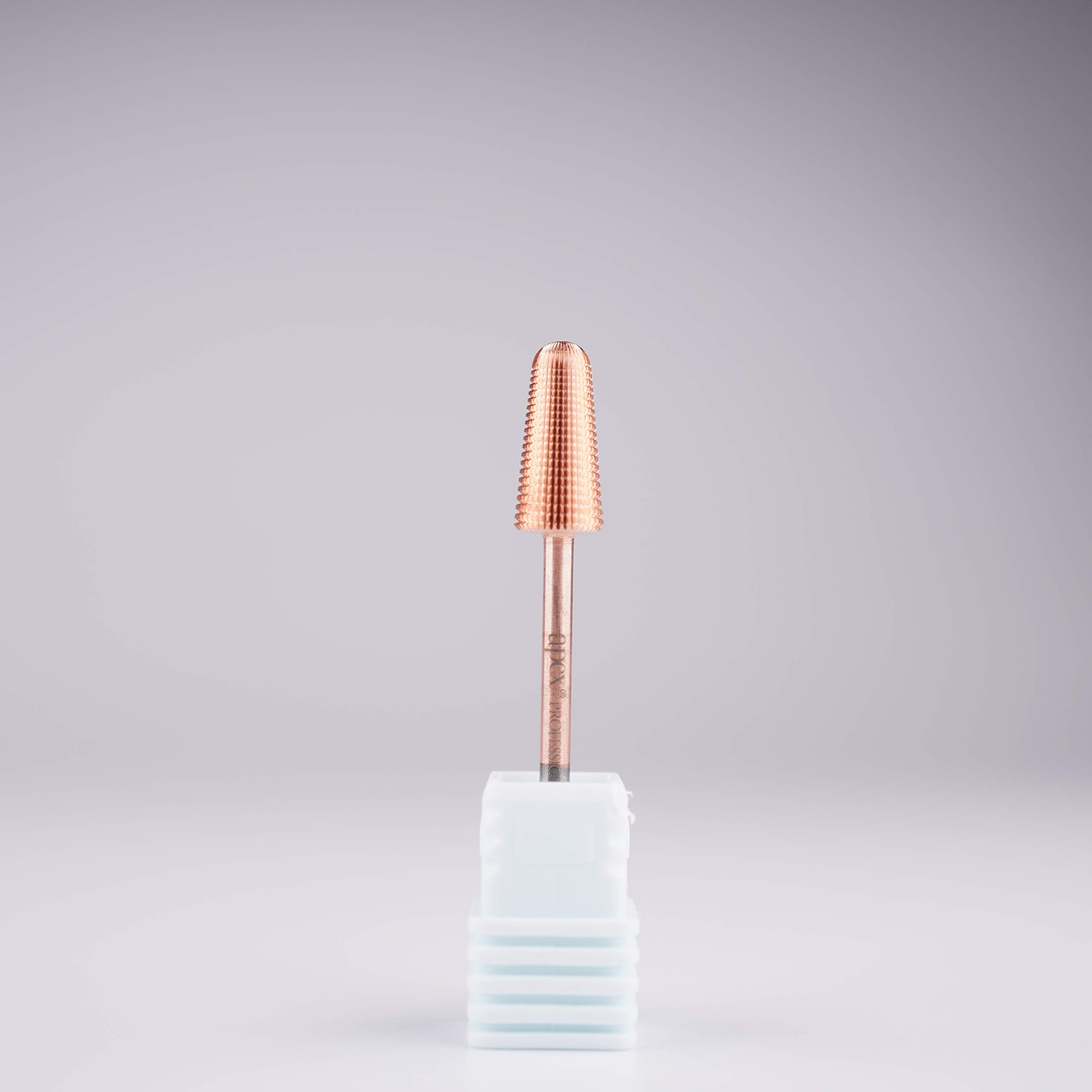 New* Apex® Professional Tungsten Carbide Electric Nail Drill Bit 3/32 inch, 2.35mm Shank for Gels, Acrylics, Nail Art, Manicure, Pedicure, Salon Professional Nails (Volcano 2 Way) (Extra Fine)