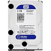 Western Digital 2TB WD Blue PC Hard Drive - 5400 RPM Class