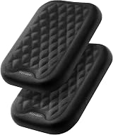 VAYDEER Ergonomic Wrist Rest Pad 2-Pack 6.3x4.3x0.76in Black