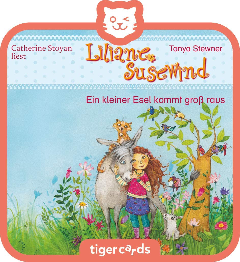 tigermedia tigercard Liliane Susewind Ein Donkey kommt große Out Animals Horse Farm Tiger Box Audio Box Children's Activity Audio Play Songs