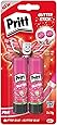 Pritt Colla Stick 2 Pezzi - Adesivo Rosa Per Lavoretti, Senza Solventi, Ideale Per Casa E Scuola