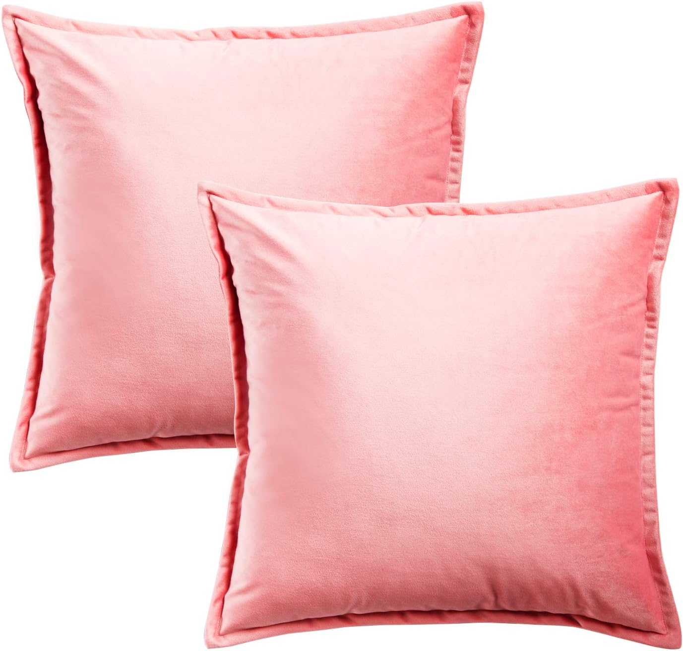 Lot De 2 Housses De Coussin Noël Velours Rouge 50x50 Cm - Motif Flocons Neige, Fermeture Invisible, Pour Salon Chambre - 5