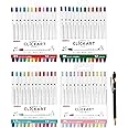 Zebra Clickart Water-Based Pen 48 Colors All Color Set 0.6mm WYSS22-48C Japan Import With Original Stylus Ballpoint Touch Pen