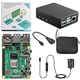 Vilros Raspberry Pi 4 2GB Basic Starter Kit with Heavy-Duty Self-Cooling Aluminum Alloy Case