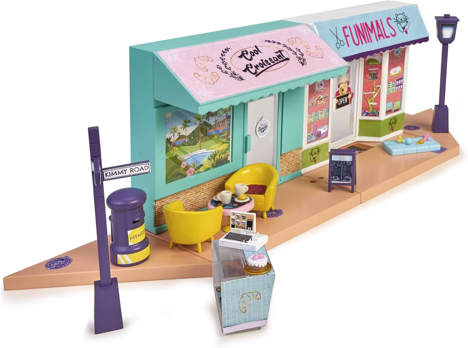 mymy CiTY - Funny Shopping, Toy Shop Set including Accessories (Famous 700015819), Multicoloured